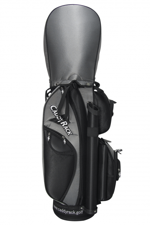 Trolley Bag (Black & Silver) | CaddyRack